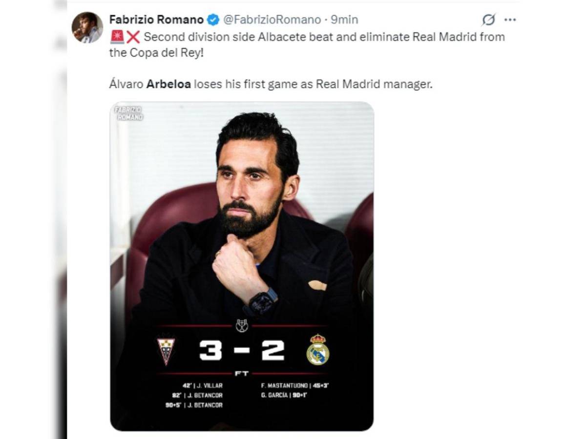 Las reacciones tras la ridícula eliminación del Real Madrid: Están encaminados al nadaplete