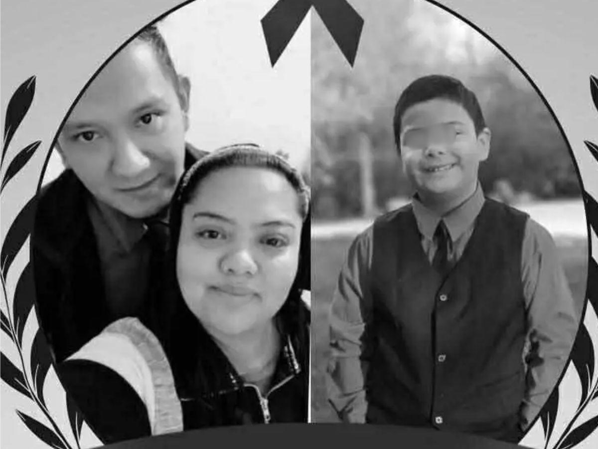 Una pareja y su hijo: Betty, Milton y Alejandro, la familia hondureña que murió en EE UU