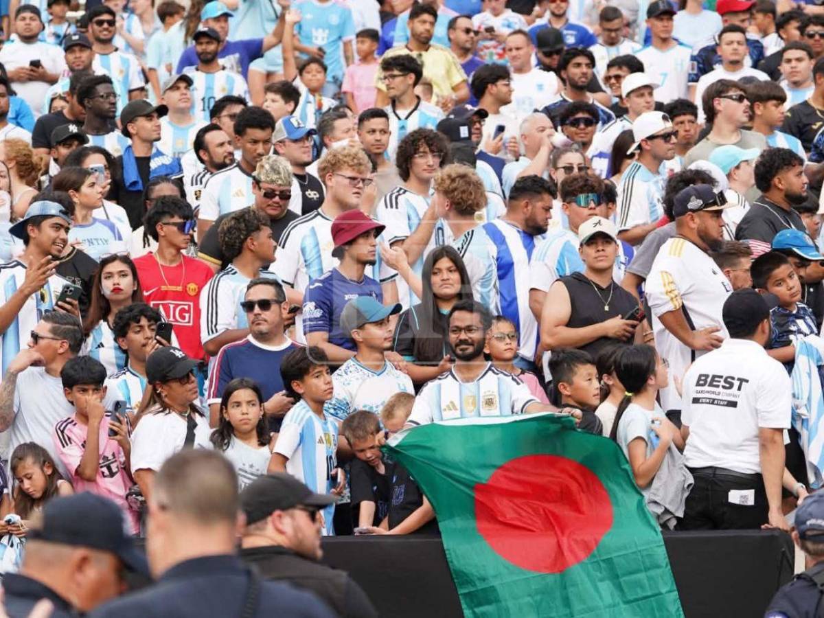 Honduras vs Argentina: fiesta de catrachos y argentinos en la previa; asiáticos sorprenden