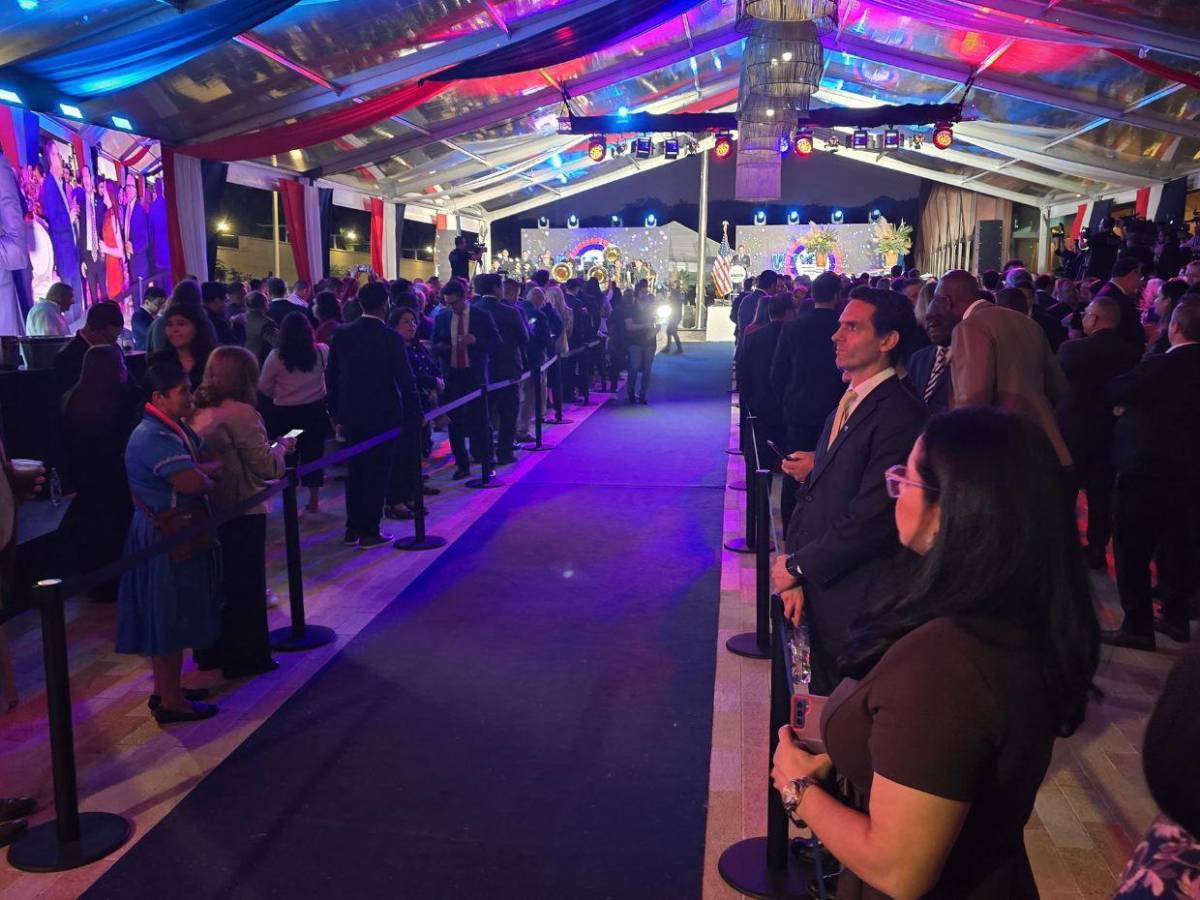 Personalidades presentes en la inauguración de la nueva embajada de EUA