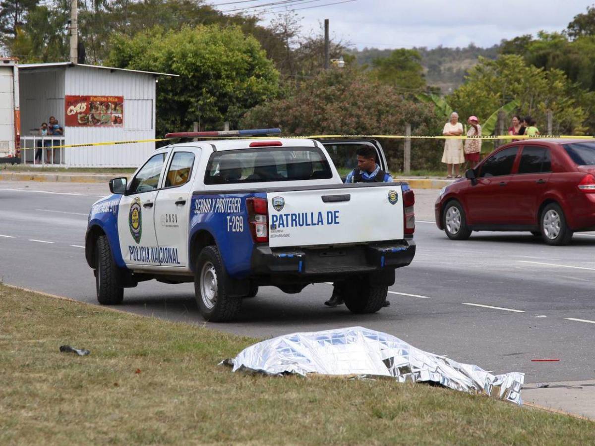 Las impactantes imágenes del brutal accidente en la CA-5 que dejó una mujer muerta