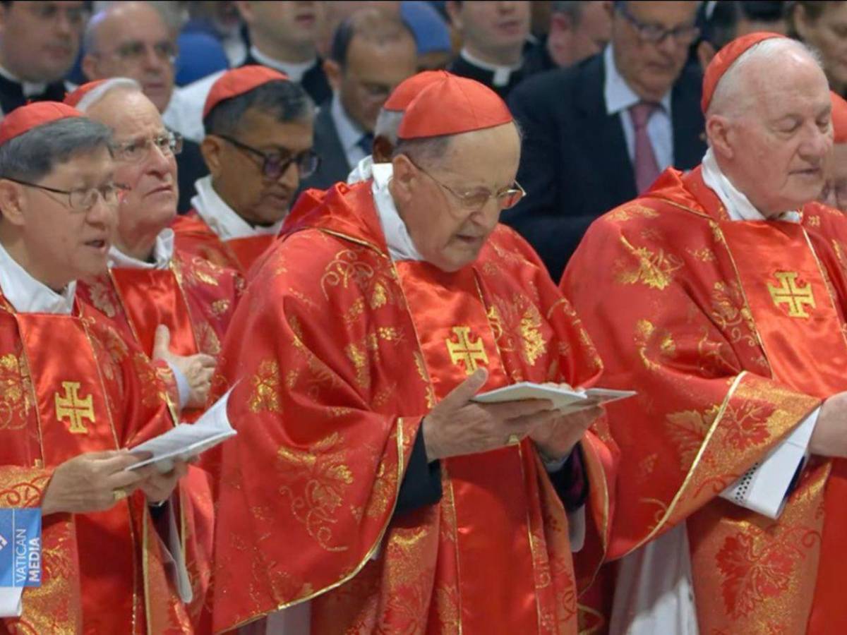 Con multitud de fieles y oraciones: así fue la misa Pro eligendo pontífice en el Vaticano