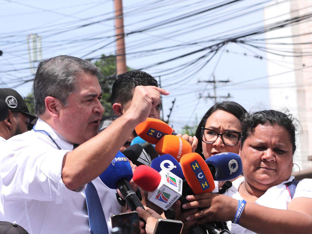 Estas son las medidas que deberá cumplir JOH para enfrentar en libertad el caso Pandora II