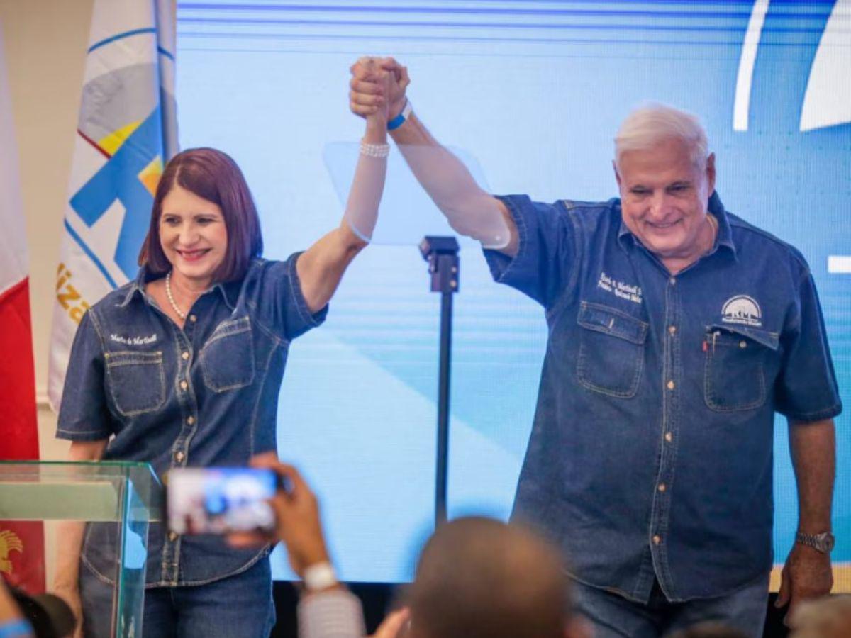 Esposa de exmandatario Ricardo Martinelli será su candidata a vicepresidenta en Panamá
