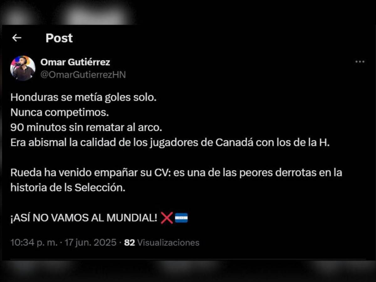 Piden a Troglio y que dejen de hacer TikTok: Críticas de la prensa hacia Honduras Piden a Troglio y que dejen de hacer TikTok: Críticas de la prensa hacia Honduras