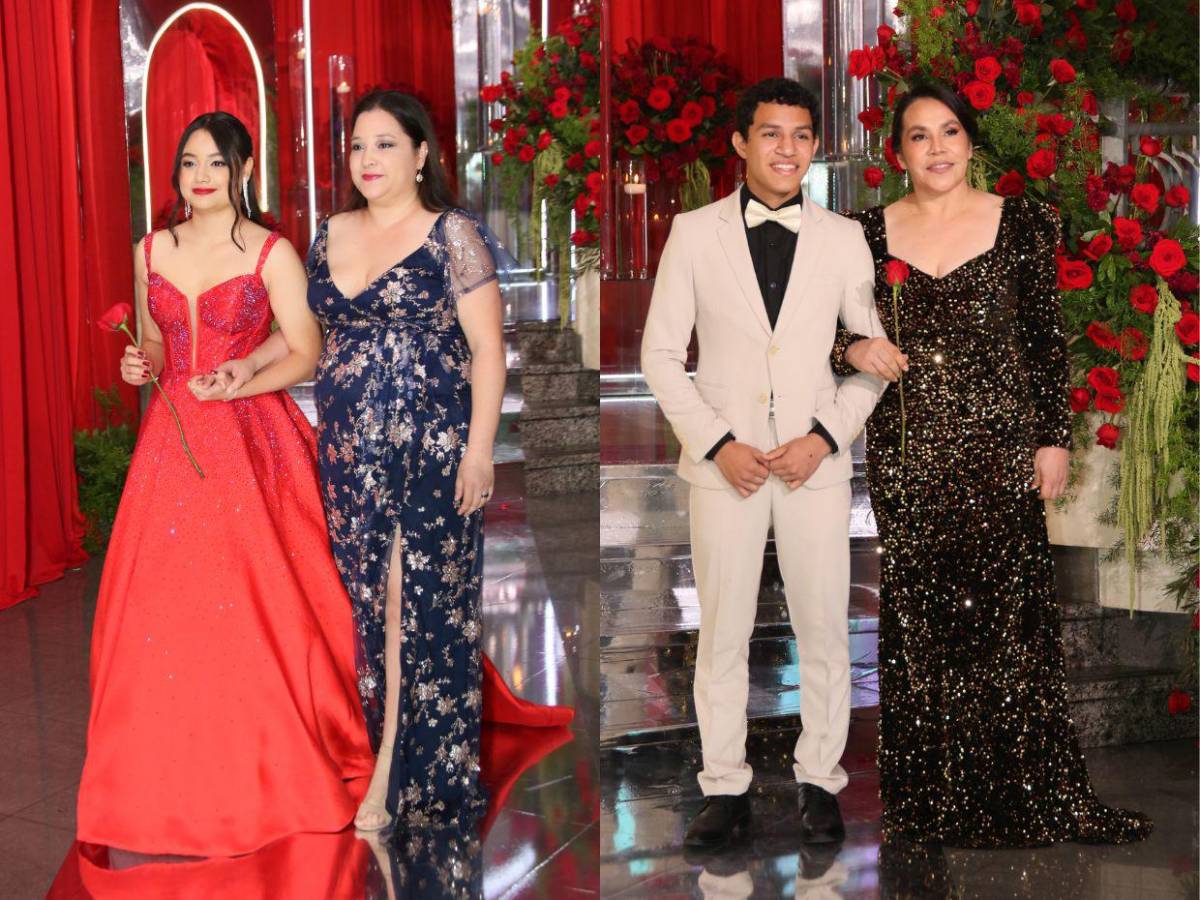 Padres y seniors desfilan juntos en la prom night de Nashville School