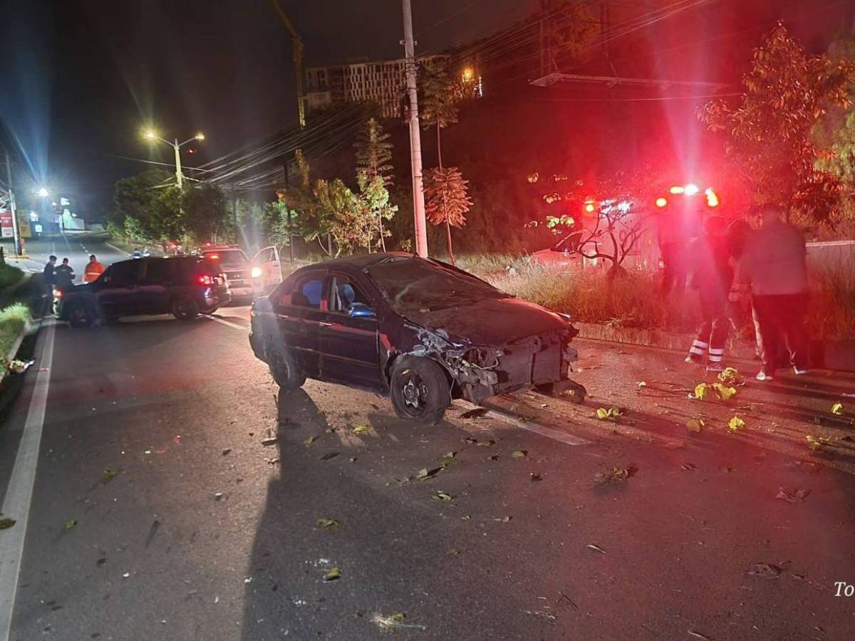 Muere empleado del Injupemp cuando volvía de cena navideña: sufrió accidente en Tegucigalpa