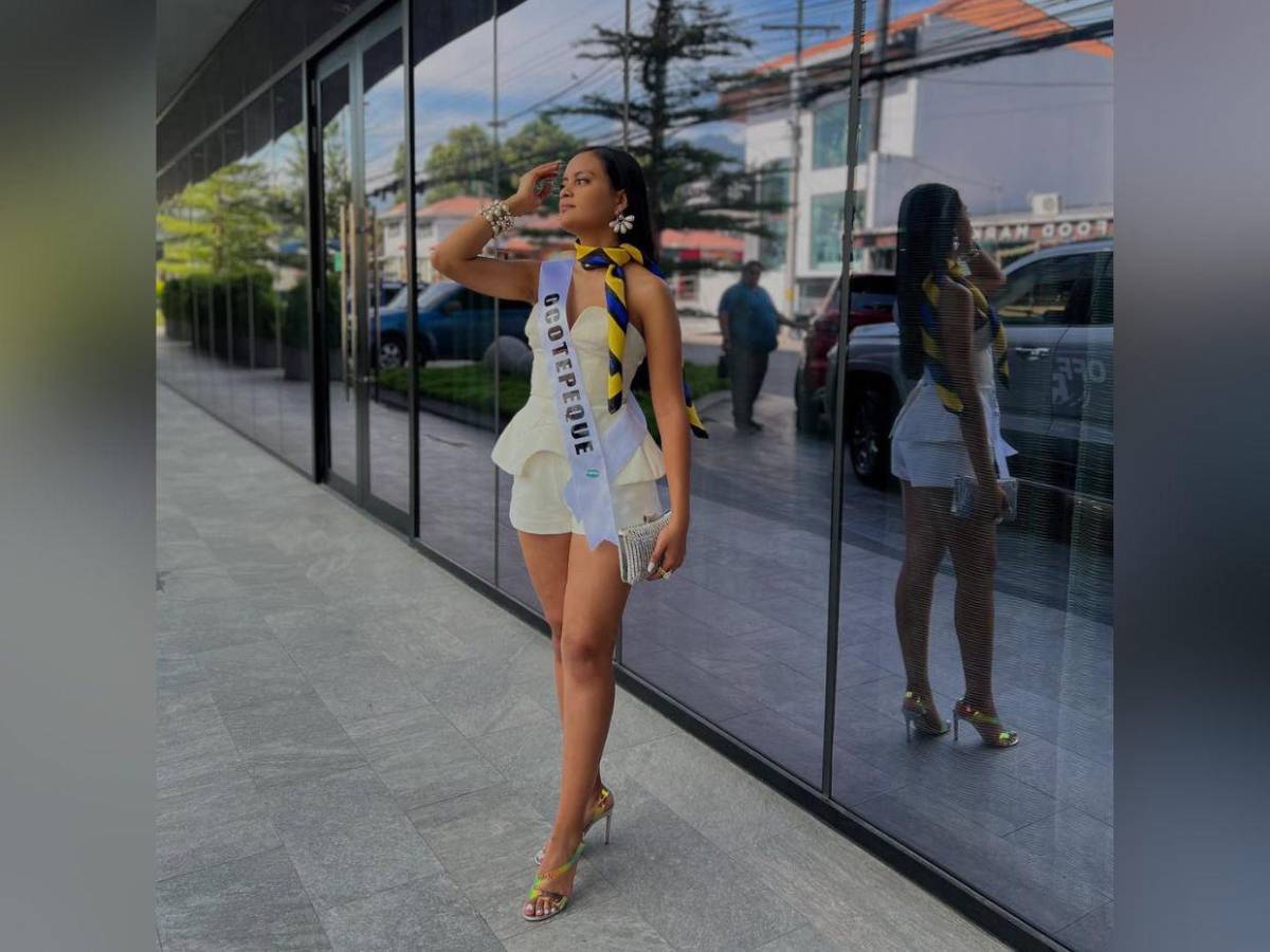 Alexa Santos, Miss Ocotepeque, una fusión de alegría, juventud y compromiso