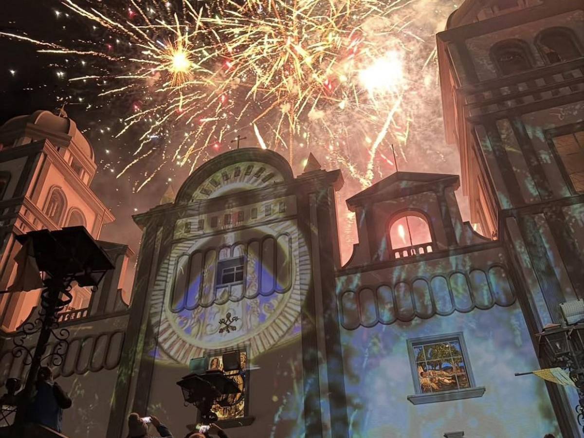 Luz, fe y color: Basílica de Suyapa brilló por aniversario del hallazgo de la Virgen