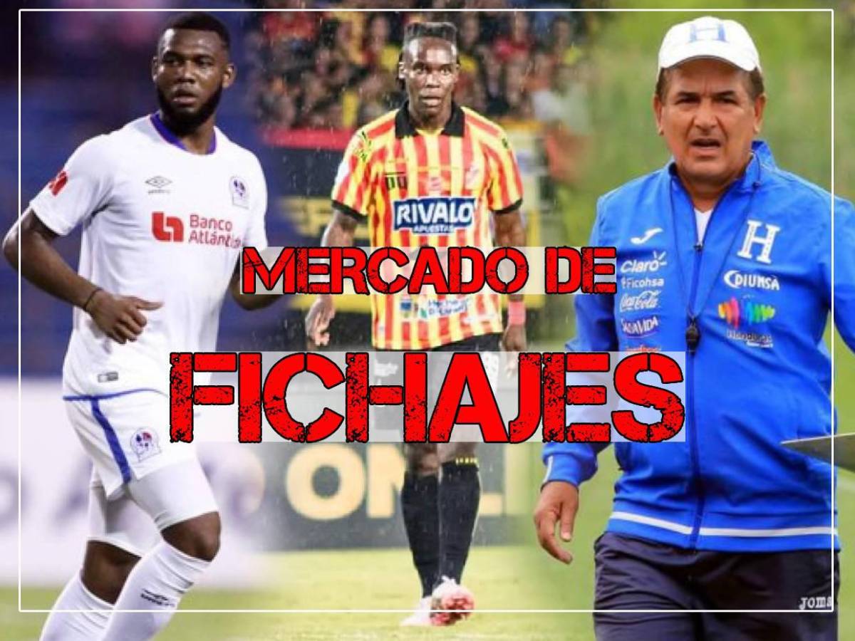 Mercado: Olimpia y Motagua confirman fichajes, Jorge Luis Pinto a punto de regresar