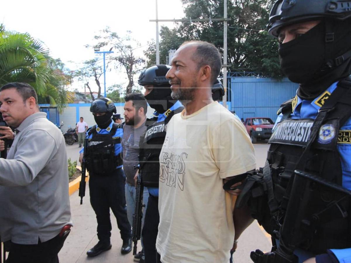 Trasladan a Tegucigalpa a tres sospechosos de secuestro en Taulabé