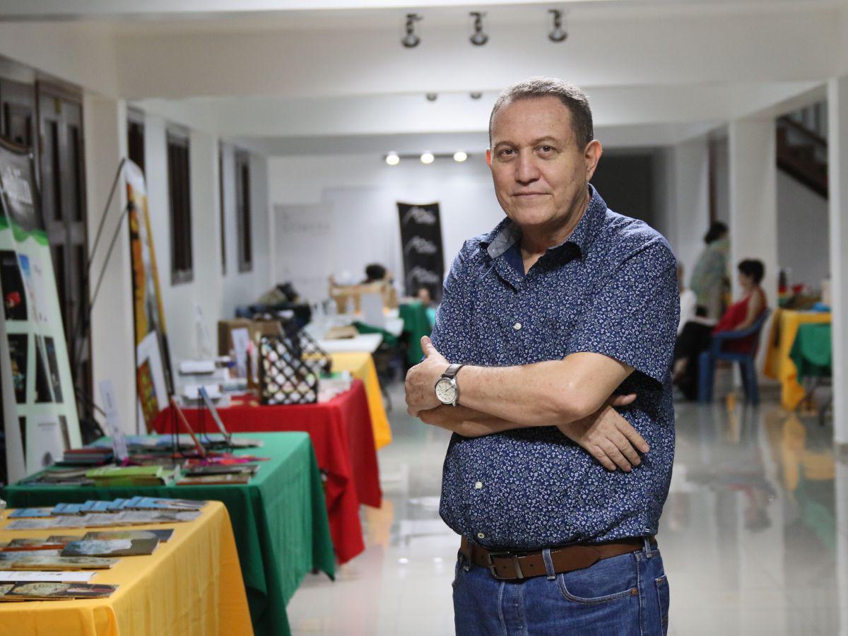 El poeta Marco Antonio Madrid.