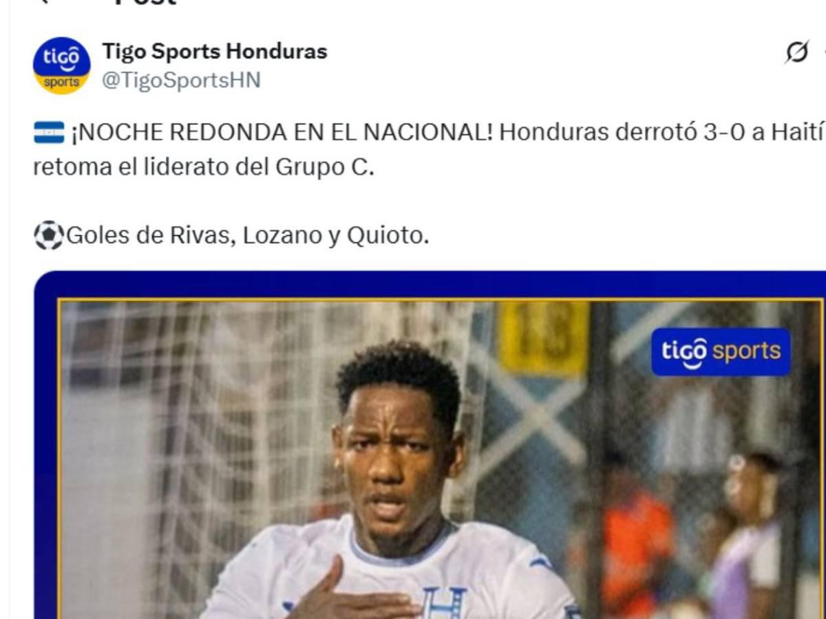 Honduras golea a Haití: Lo que dicen los medios y periodistas tras el triunfo en eliminatoria