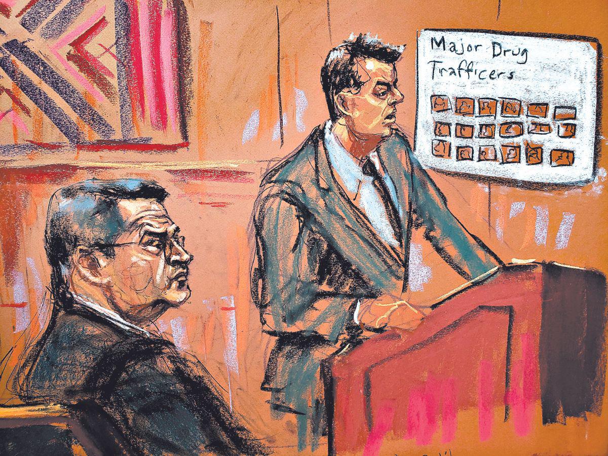 Defensa pidió al jurado no confiar en psicópatas, Fiscalía dijo que JOH protegió a socios