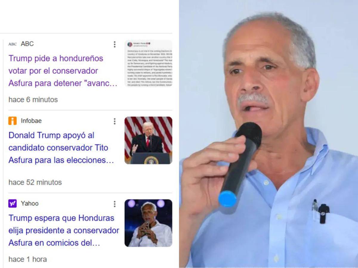 Así informa el mundo tras mensaje de Trump en el que pide que voten por Nasry Asfura