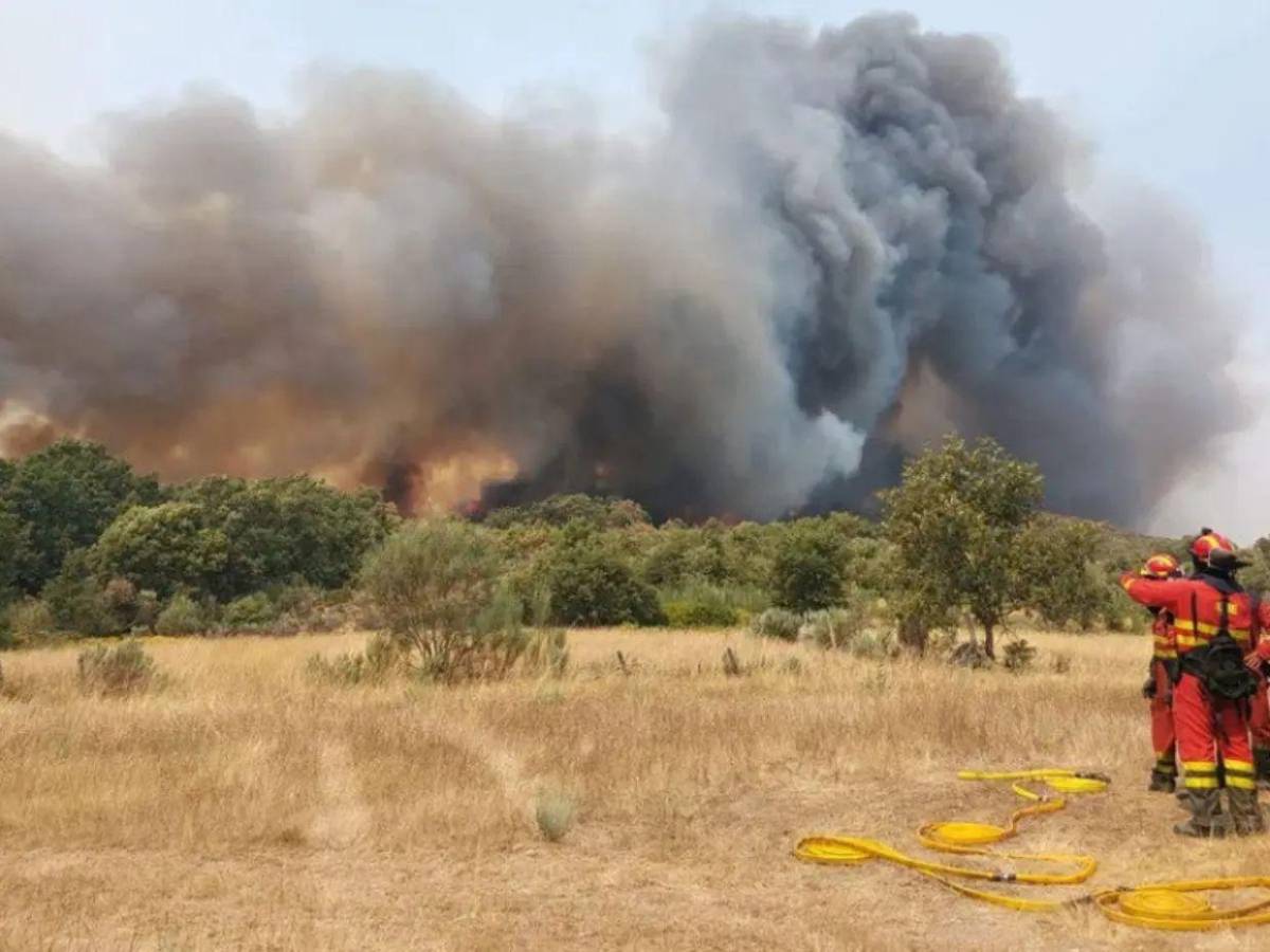 77,000 hectáreas quemadas en el centro de España mientras empieza a contenerse el fuego