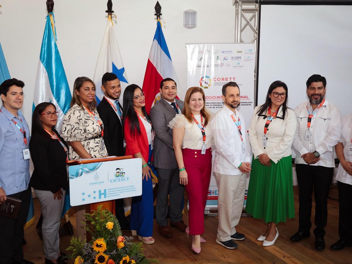 CORETT y CICESCT lideran simposio internacional para atacar crimen organizado y trata de personas