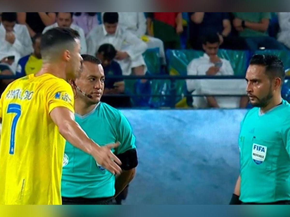 Hondureño Said Martínez le anuló dos goles a Cristiano Ronaldo