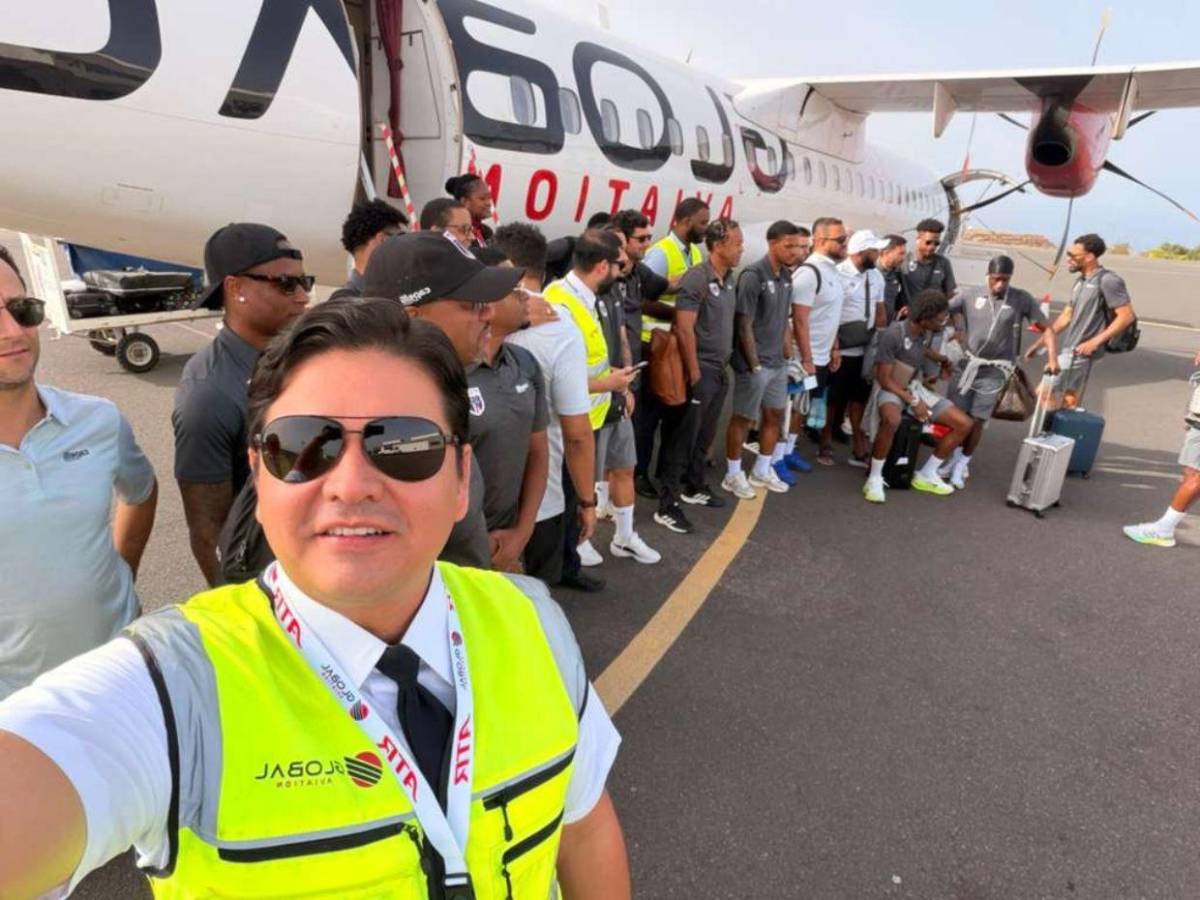 Piloto de Honduras trasladó a la Selección de Cabo Verde al Mundial: Gratitud con Dios y con la vida