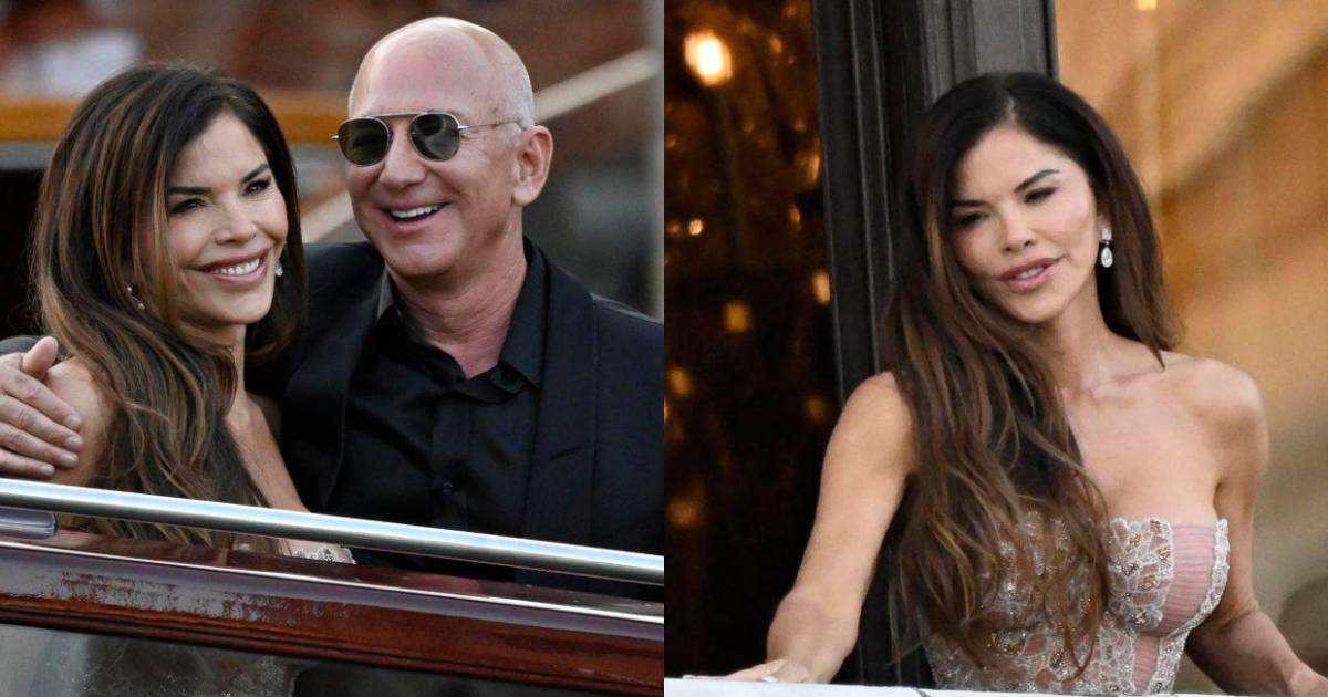 Entre lujos y celebridades, Jeff Bezos y Lauren Sánchez concluyen su boda de tres días en Venecia