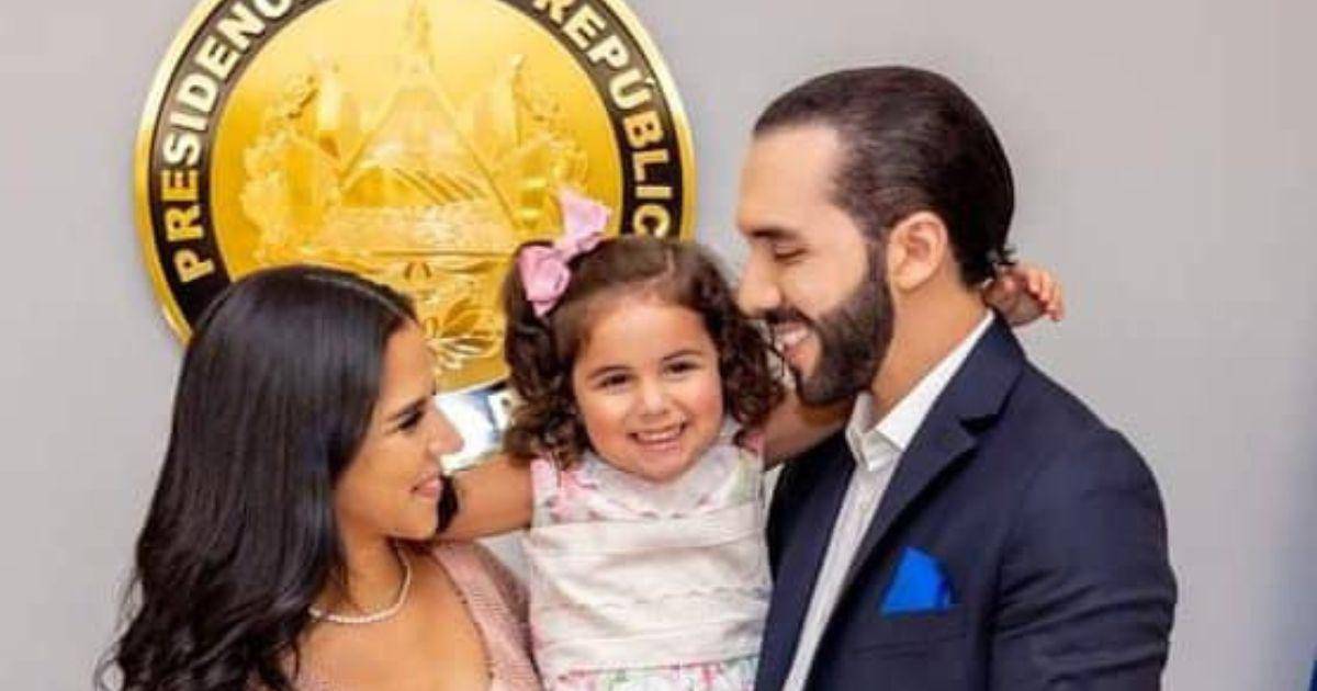 Naib Bukhele announces the birth of his second daughter