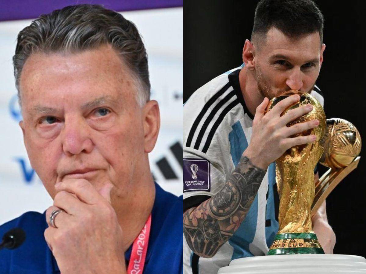Van Gaal explota contra Messi y Argentina: &ldquo;Estaba premeditado, deb&iacute;a ser campe&oacute;n del mundo&rdquo;