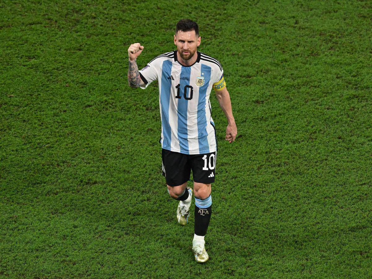 Messi anota su primer gol en ronda de eliminación de un Mundial
