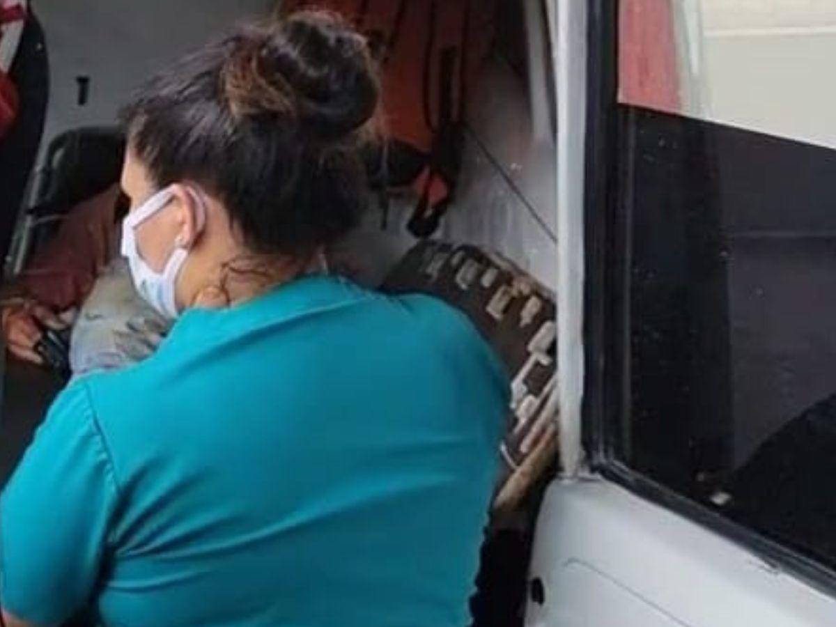 Una pareja resulta gravemente herida tras sufrir accidente en moto en Copán