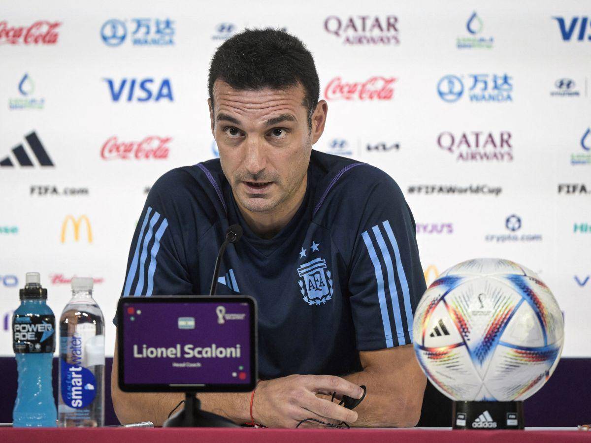 Lionel Scaloni, DT de Argentina: “No estamos obligados a ganar el Mundial bajo ningún concepto”
