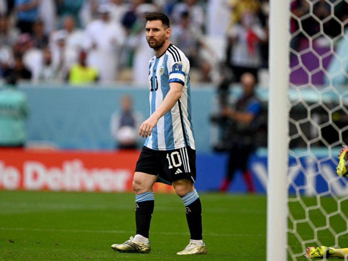 ¿A medio vapor? Así fue el rendimiento de Messi ante Arabia en el Mundial de Qatar 2022