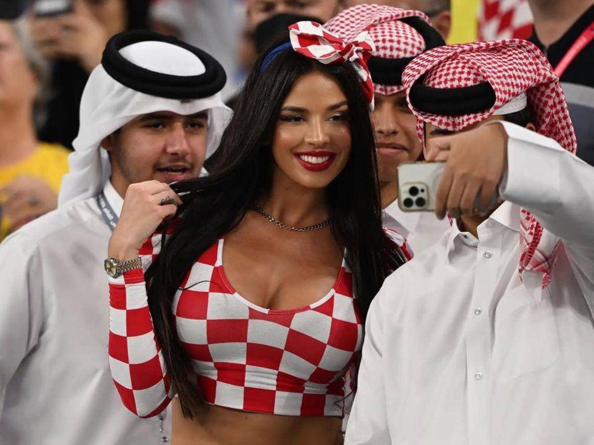 Así celebró la Navidad Ivana Knoll, la novia del Mundial de Qatar