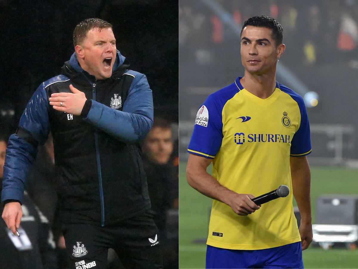 Eddie Howe responde a la cláusula que permitiría a Cristiano Ronaldo jugar Champions