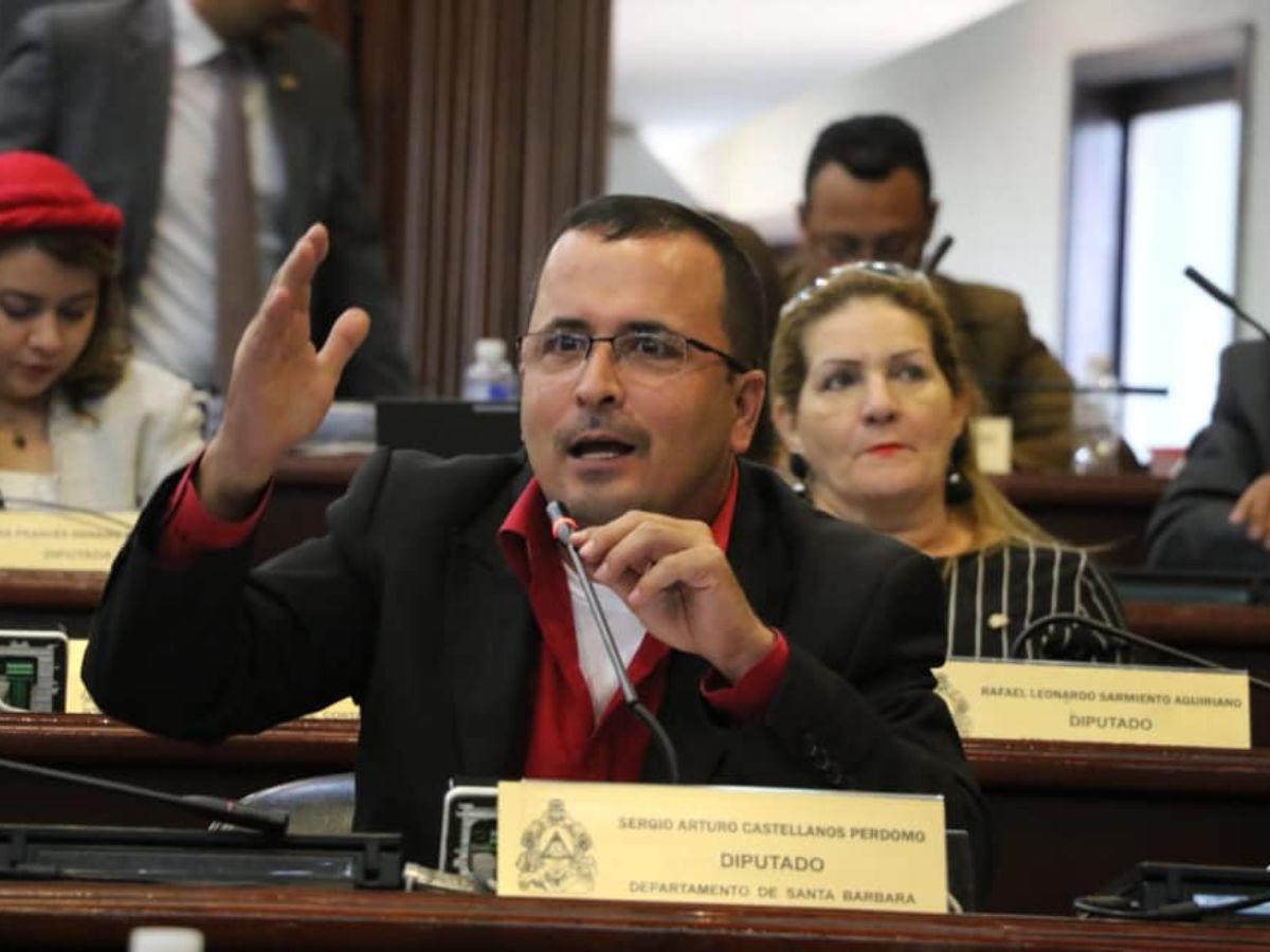 El diputado por Libre, Sergio Castellanos.