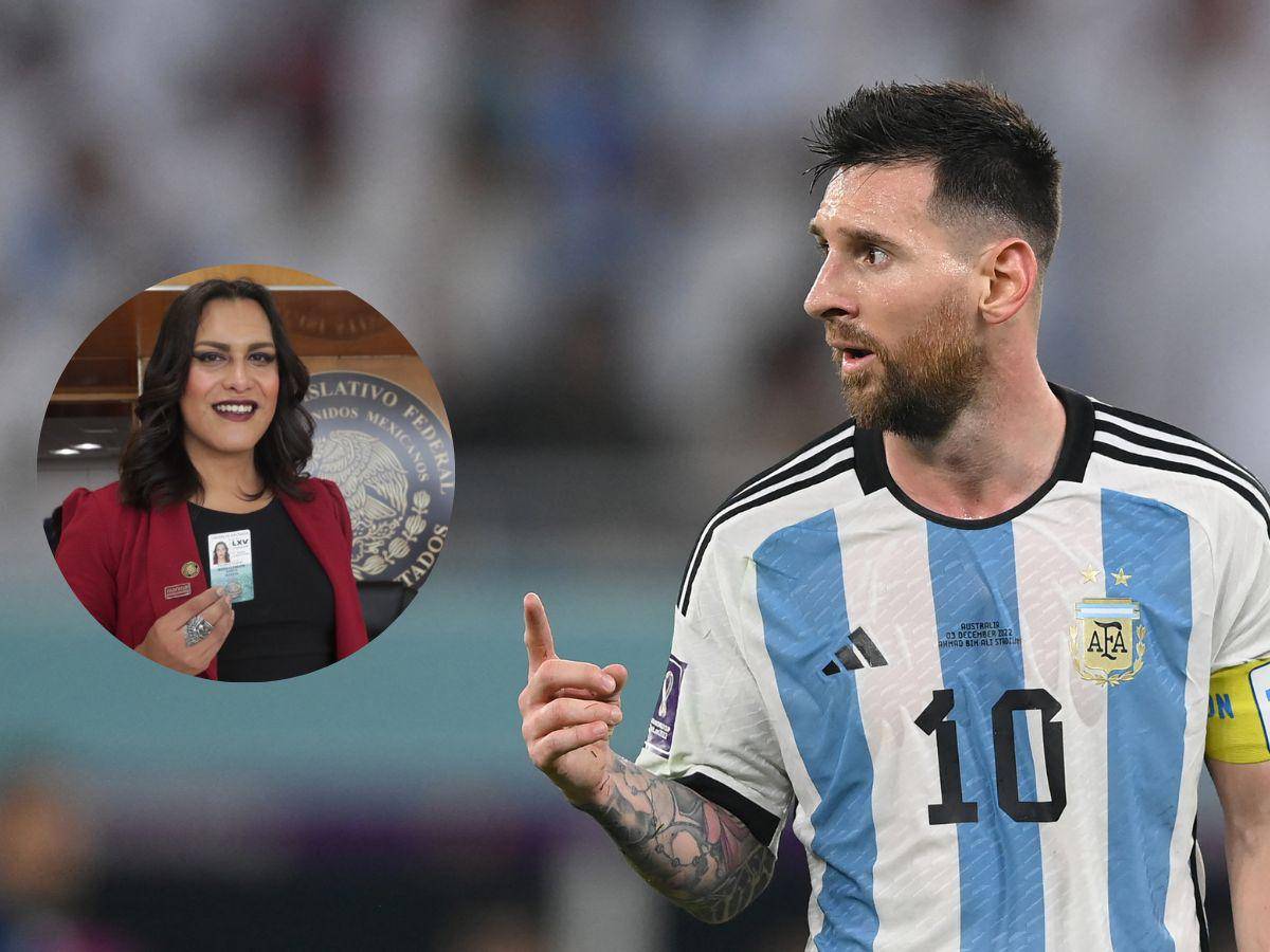 Diputada mexicana pide declarar persona non grata a Messi