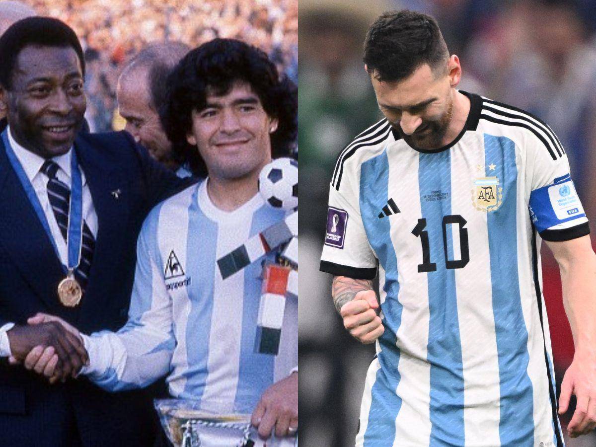 La vez que Pelé y Maradona críticaron a Messi: “No tiene personalidad para ser líder”