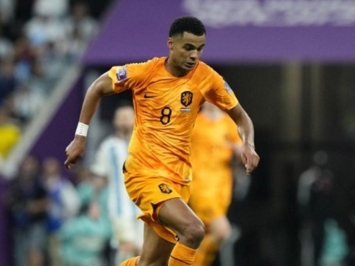 Cody Gakpo fue pieza clave para la selección de Países Bajos en el Mundial.