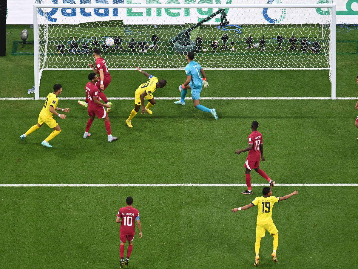 El VAR anula un gol de Ecuador en la inauguración de Qatar 2022