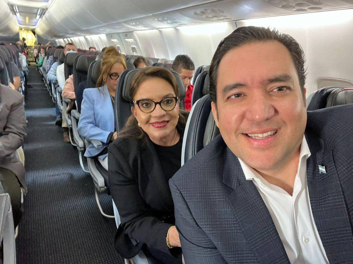 Presidenta Xiomara Castro y Héctor Zelaya viajan a Nueva York para concretar llegada de la CICIH