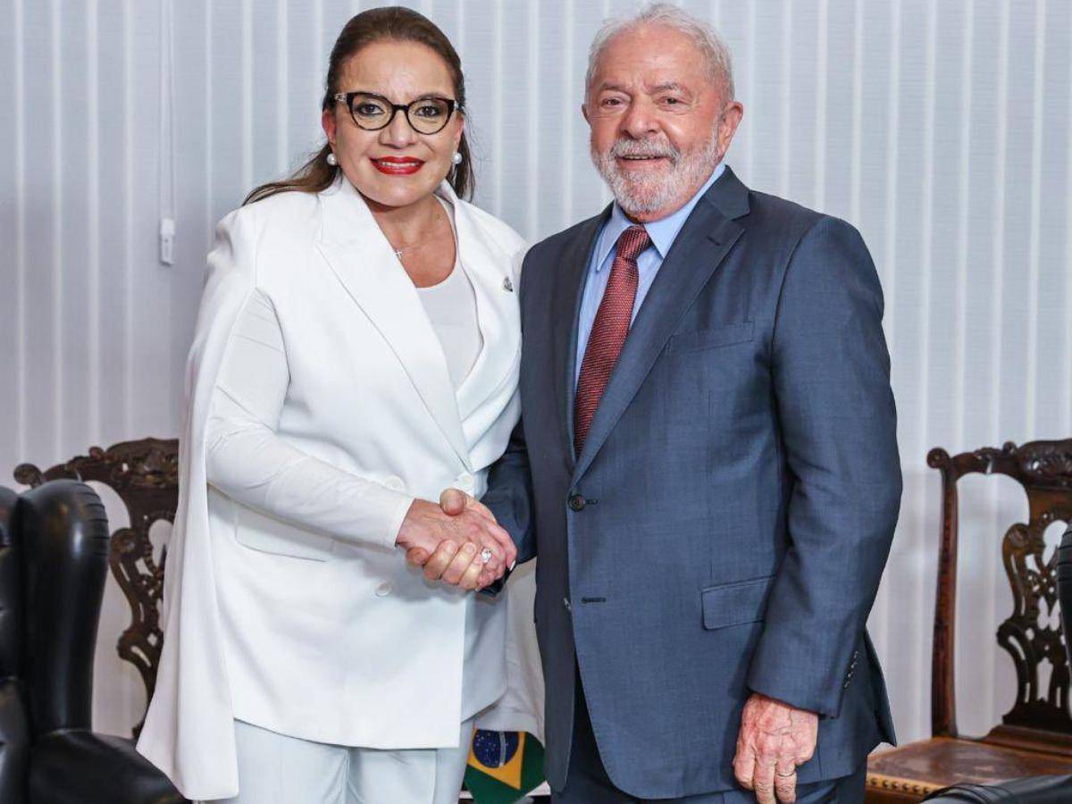 Xiomara Castro y Lula da Silva firmarán convenio de cooperación bilateral a finales de mes
