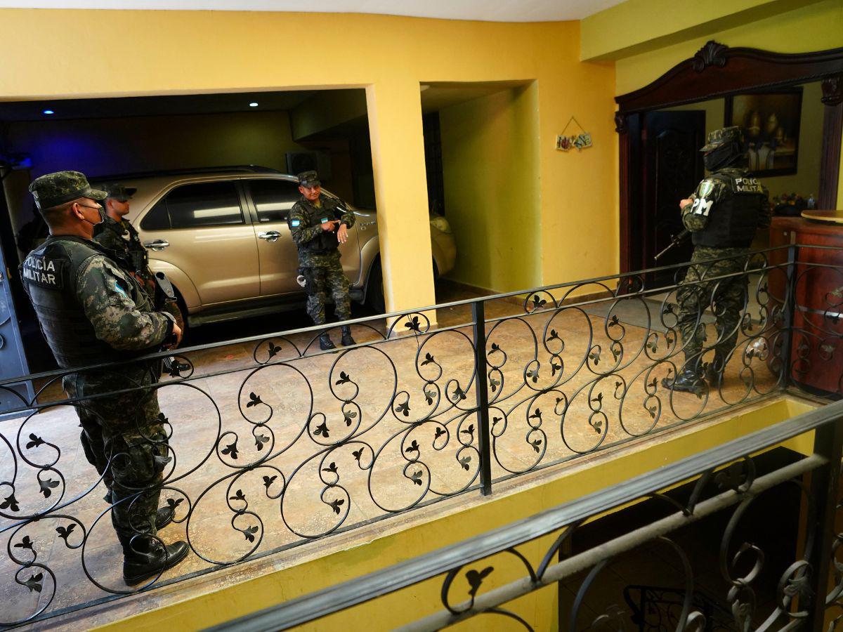 Allanan 10 lujosas casas de supuestos narcos en Honduras