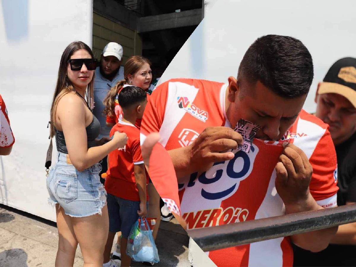 Ambientazo en La Ceiba: Las bellas chicas, la locura de un aficionado y &iquest;qu&eacute; pas&oacute; con Chilo?