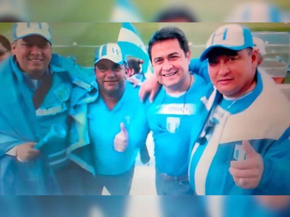 $!Juan Orlando Hernández junto a Miguel Arnulfo Valle (derecha)