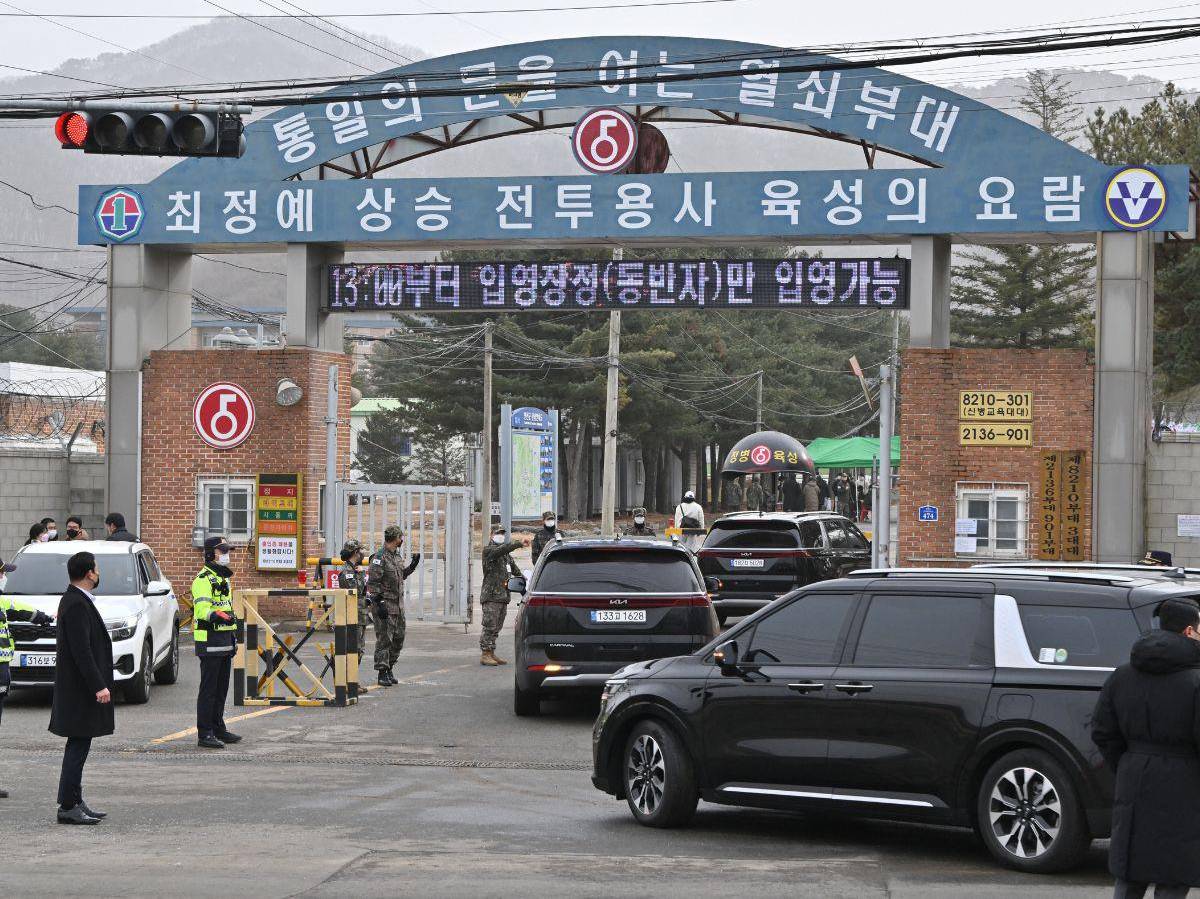 El sitio de entrenamiento está cerca de la frontera con Corea del Norte.