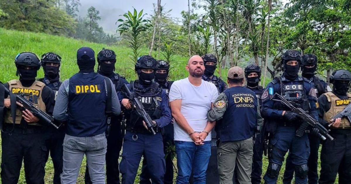Capturan al extraditable Mario José Cálix