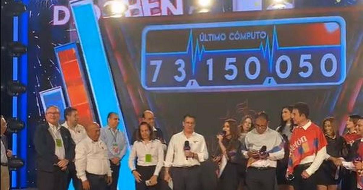Teletón llega a la meta