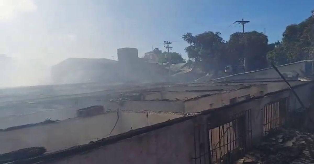 Así quedó el Hospital de Roatán tras aterrador incendio