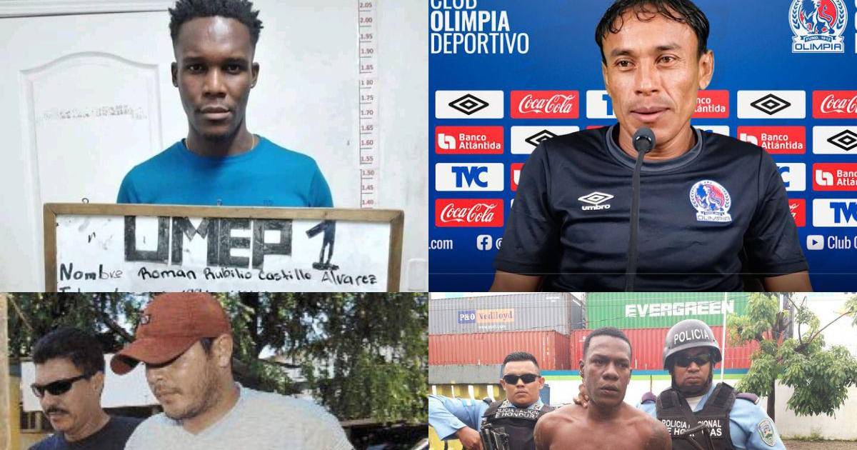 Jugadores y directivos del fútbol hondureño que han tenido problemas con la justicia