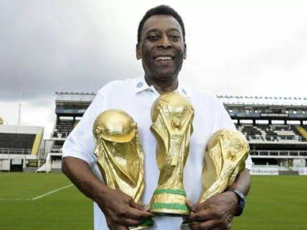 Pelé ganó los Mundiales de Suecia 1958, Chile 1962 y México 1970.