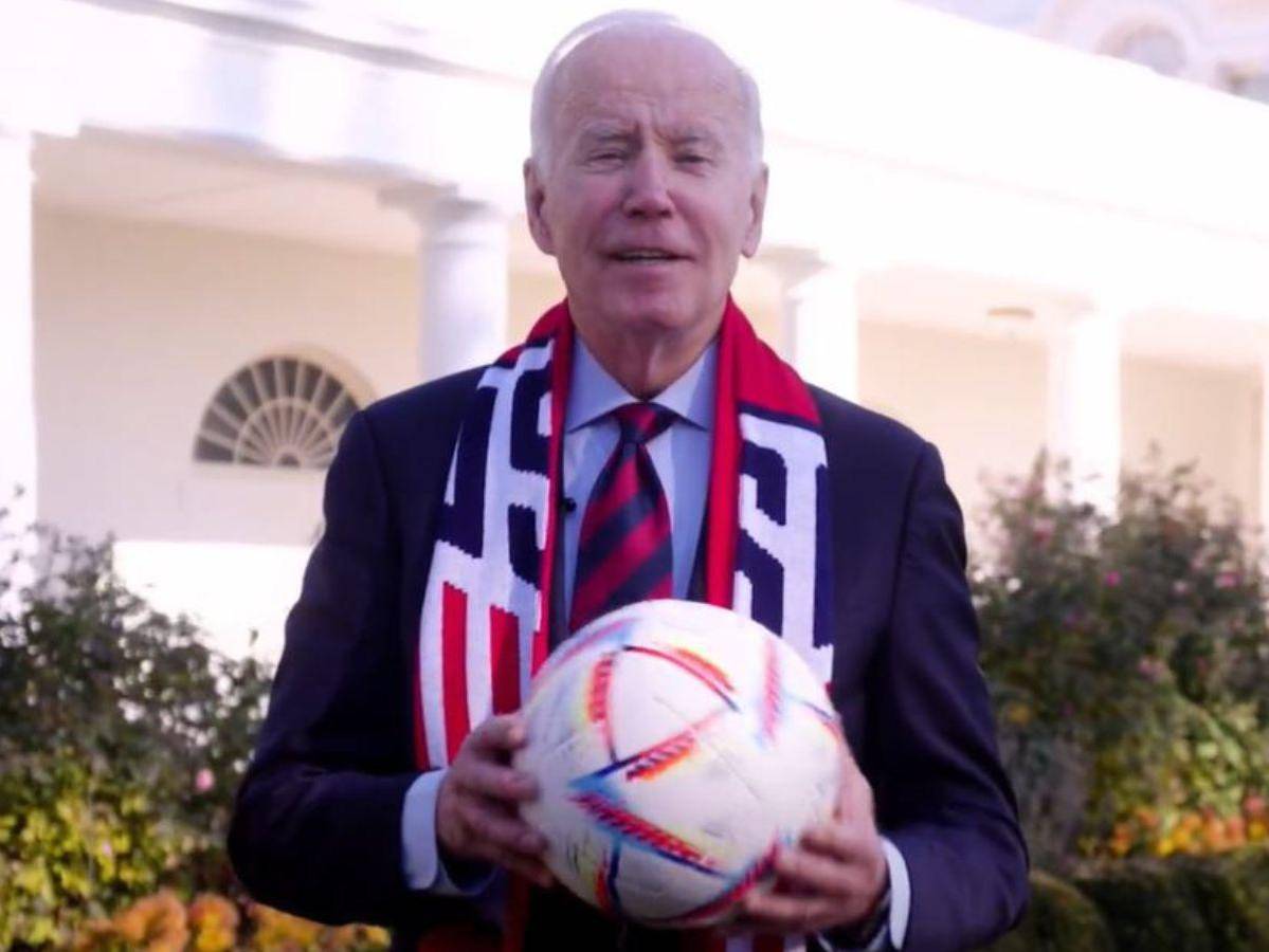 “Se llama soccer”: Joe Biden anima a EEUU previo a medirse a Países Bajos