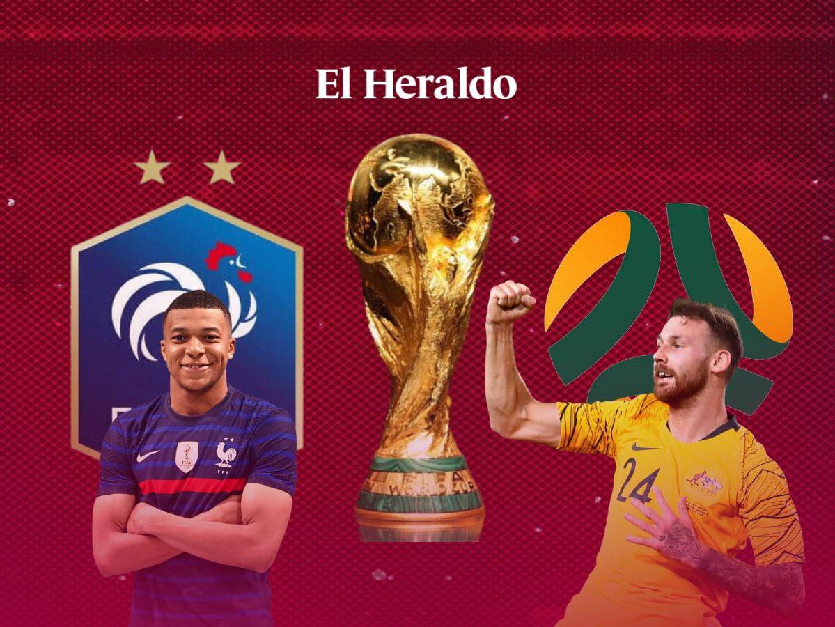 Mundial Qatar 2022: Francia, vigente campeona del mundo, vs. Australia en vivo